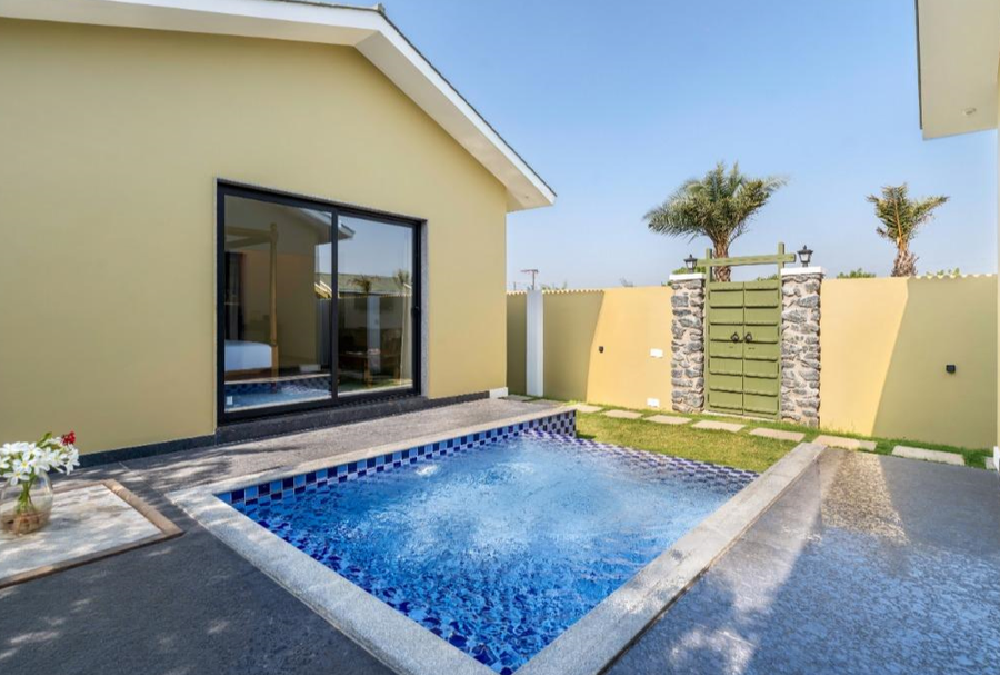 merriment private pool villas resort near mount abu road