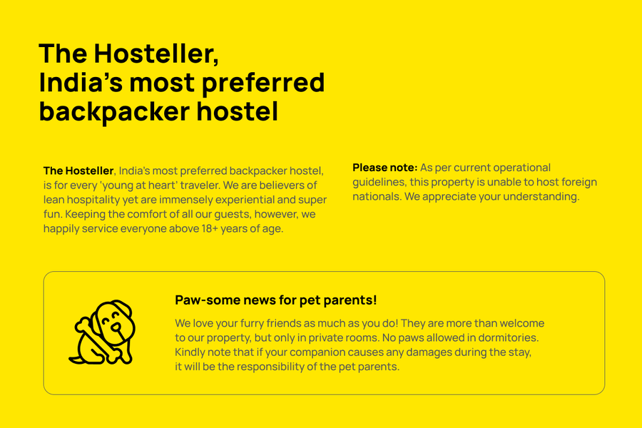 The Hosteller Bam Jaipur, Hawa Mahal,,3 star