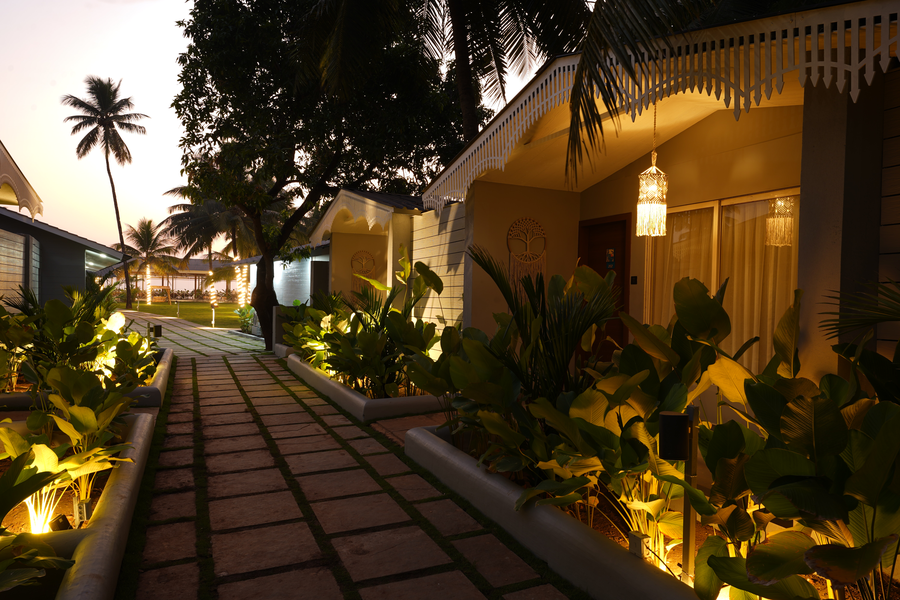 trishvam palolem beach resort