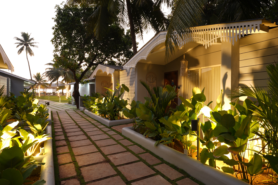 trishvam palolem beach resort