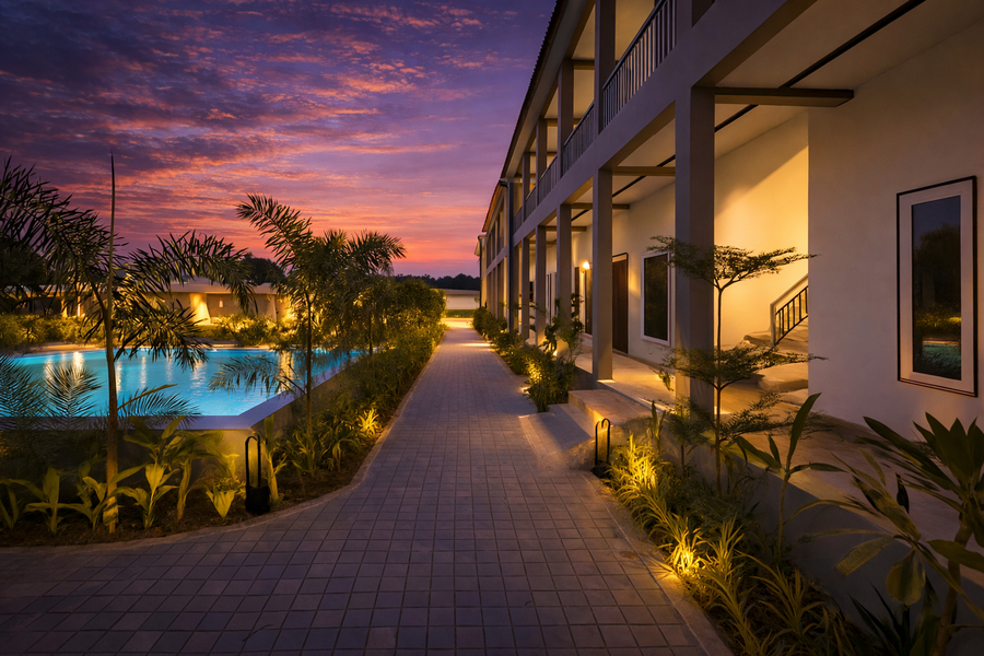 staute of unity resort by lavender hotels