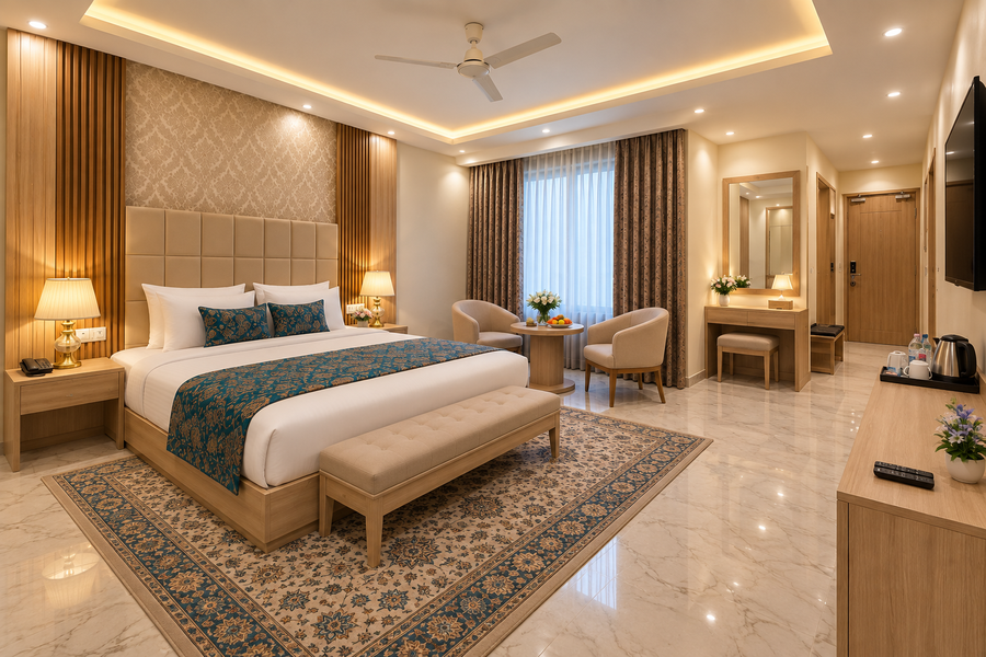 hotel east end delhi airport with free airport drop