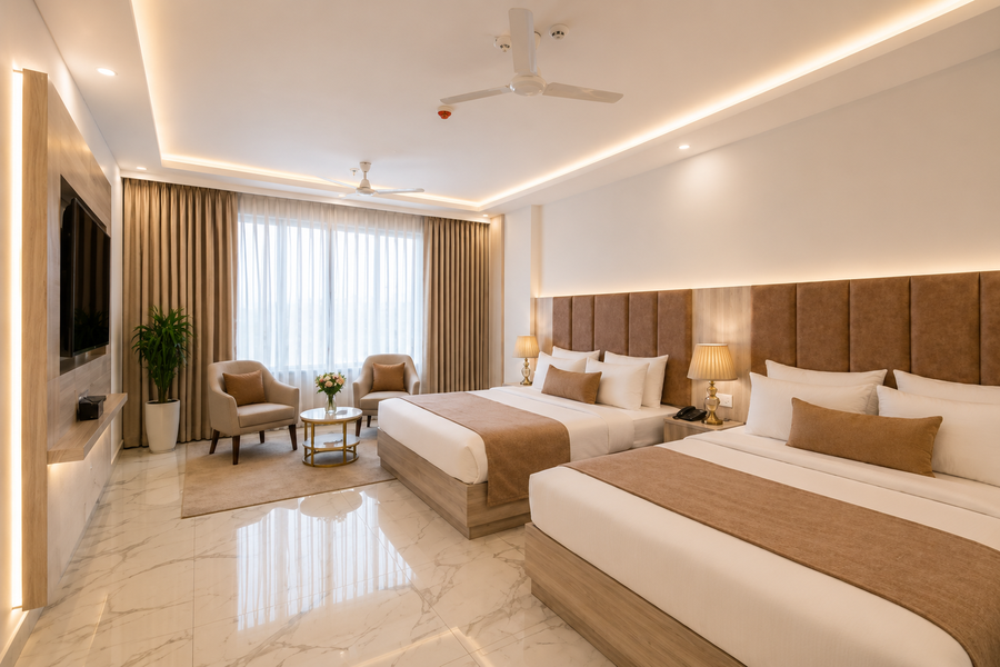 hotel east end delhi airport with free airport drop