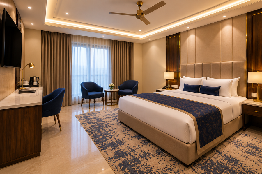 hotel east end delhi airport with free airport drop