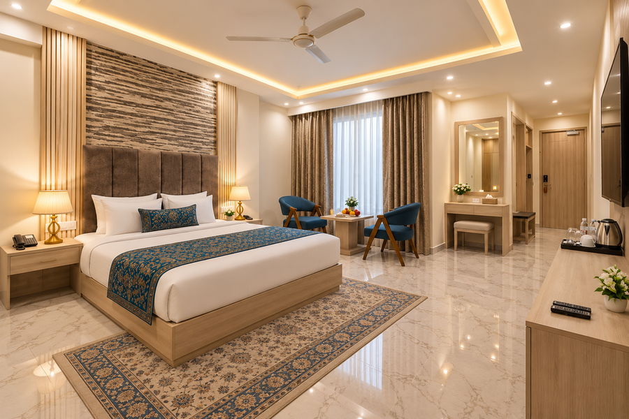hotel east end delhi airport with free airport drop