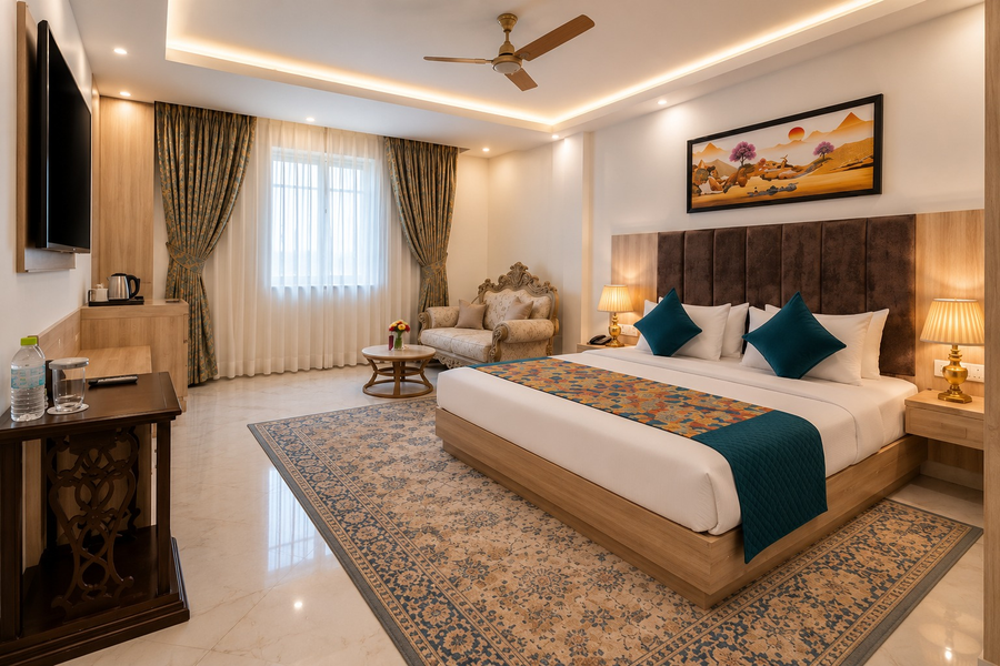 hotel east end delhi airport with free airport drop