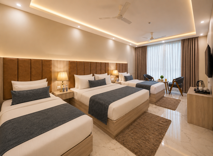 hotel east end delhi airport with free airport drop