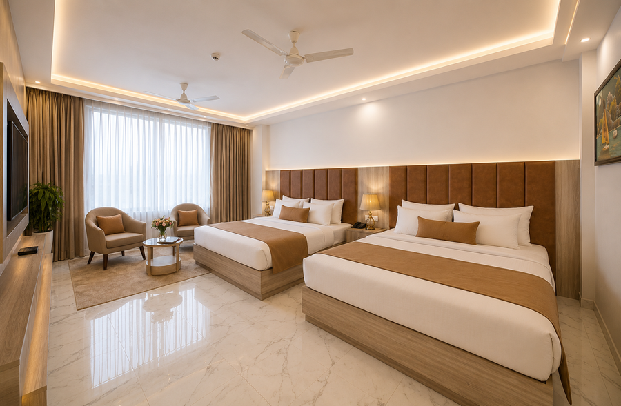 hotel east end delhi airport with free airport drop