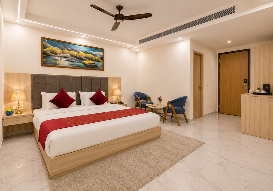 hotel east end delhi airport with free airport drop