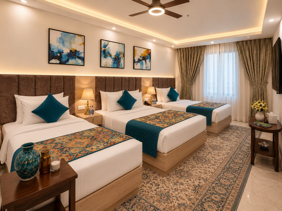 hotel east end delhi airport with free airport drop