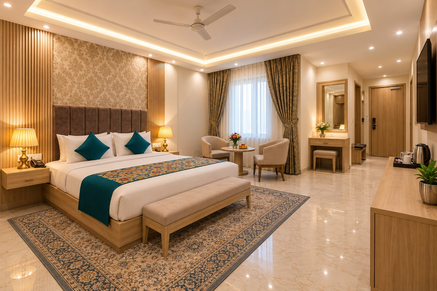 hotel east end delhi airport with free airport drop