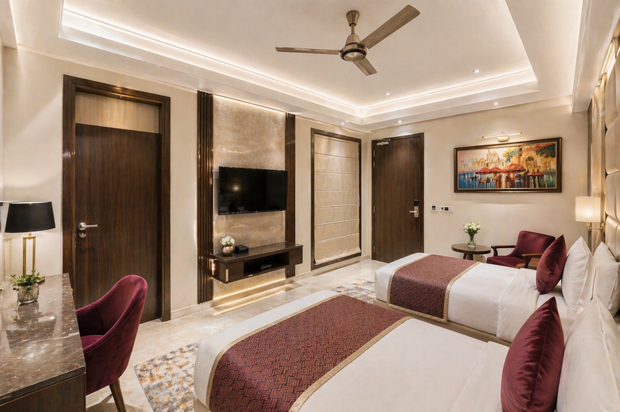 hotel cardinal express oxmo delhi airport