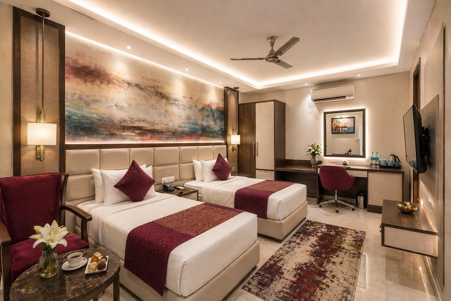 hotel cardinal express oxmo delhi airport