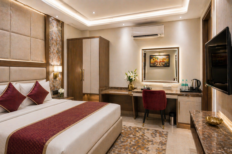 hotel cardinal express oxmo delhi airport