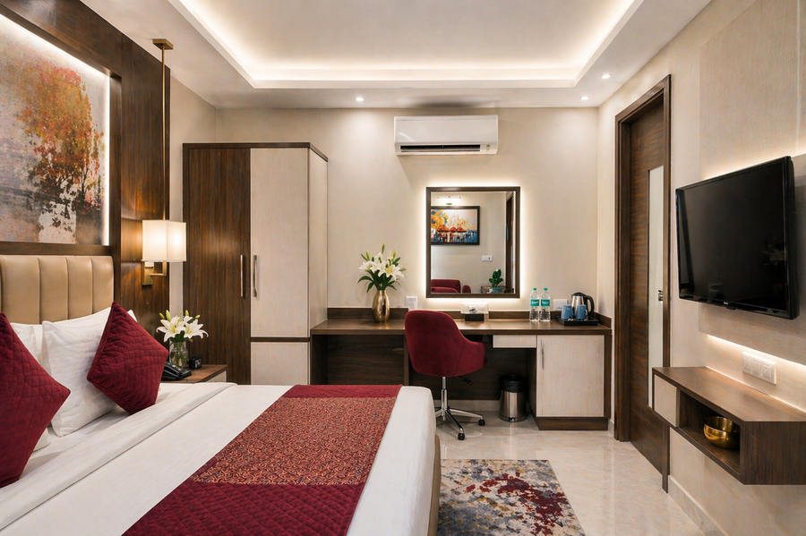 hotel cardinal express oxmo delhi airport