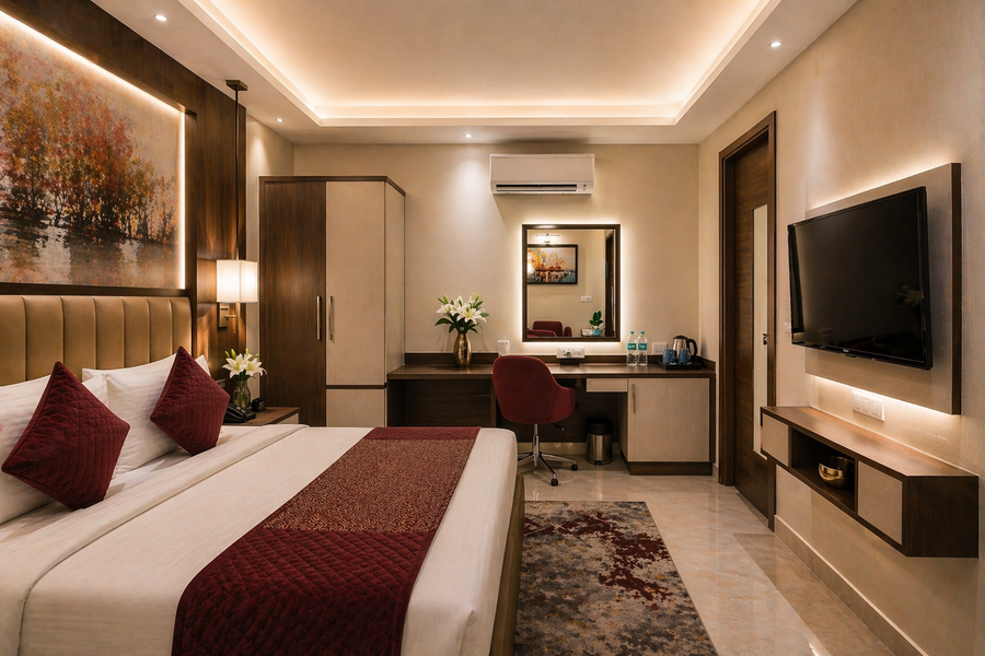 hotel cardinal express oxmo delhi airport