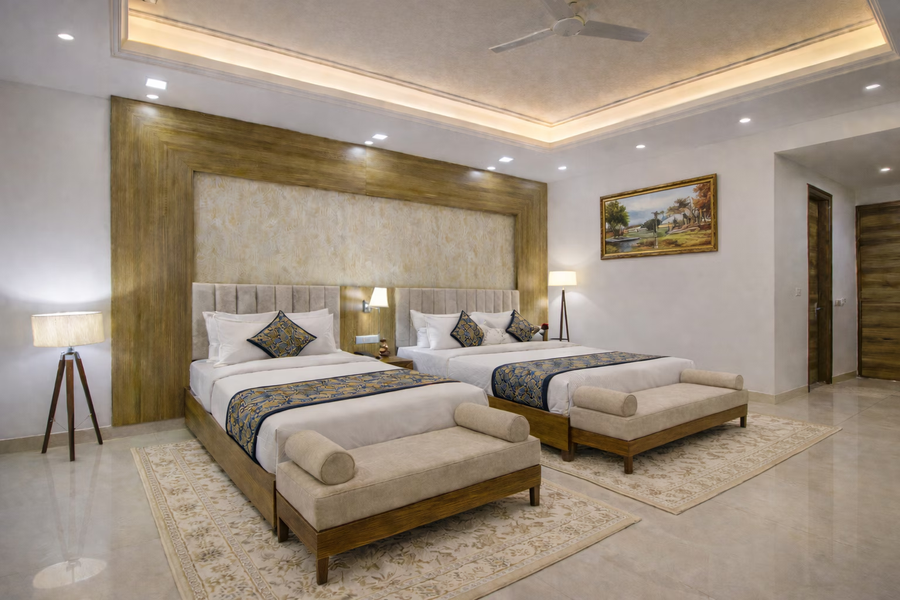 hotel park tree near igi delhi airport