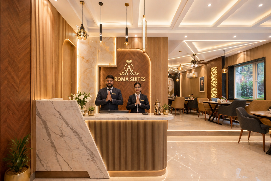 hotel aroma suites delhi airport
