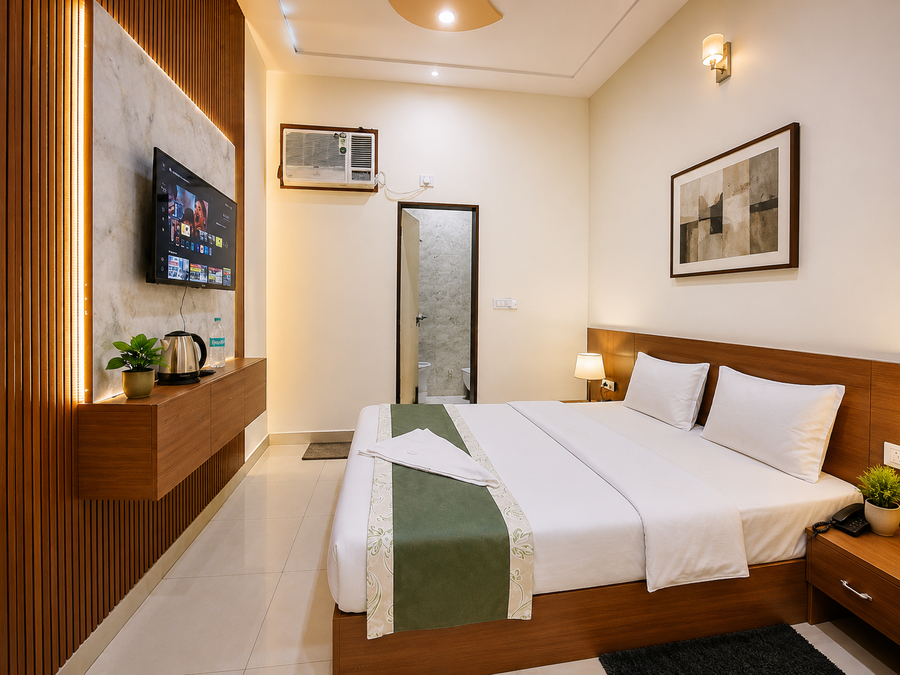 radhe shyam resort vrindavan by hrg
