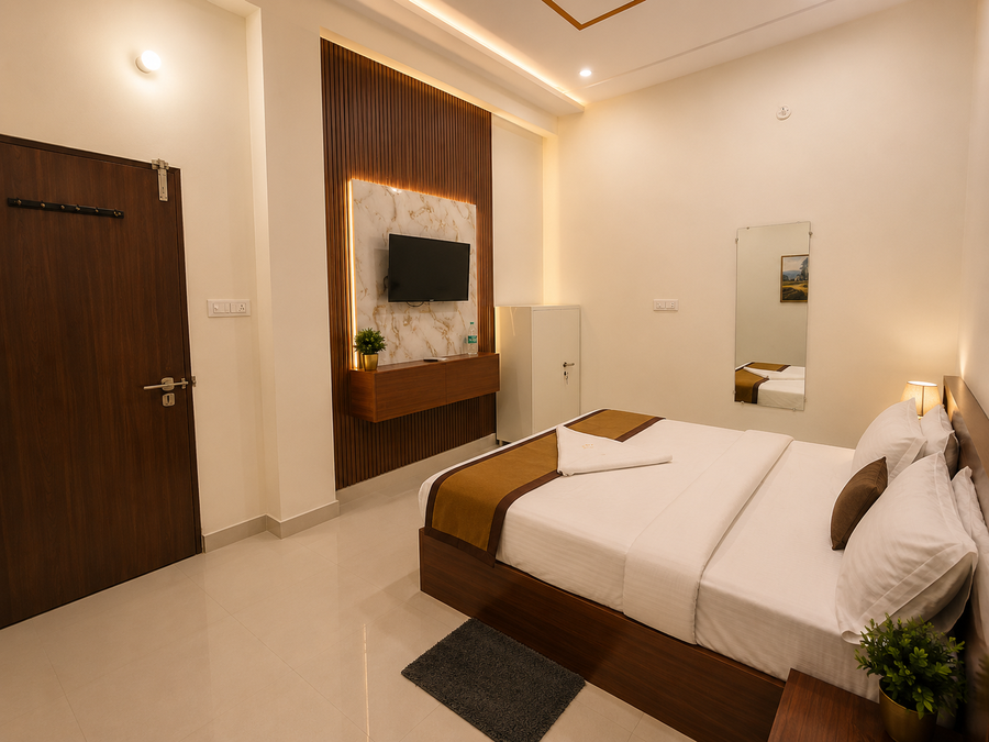 radhe shyam resort vrindavan by hrg
