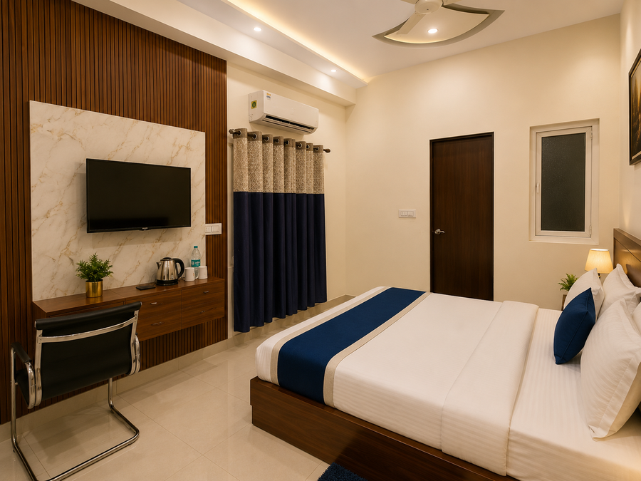 radhe shyam resort vrindavan by hrg