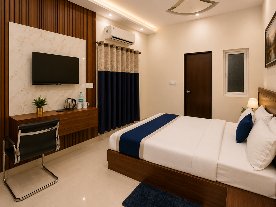 radhe shyam resort vrindavan by hrg
