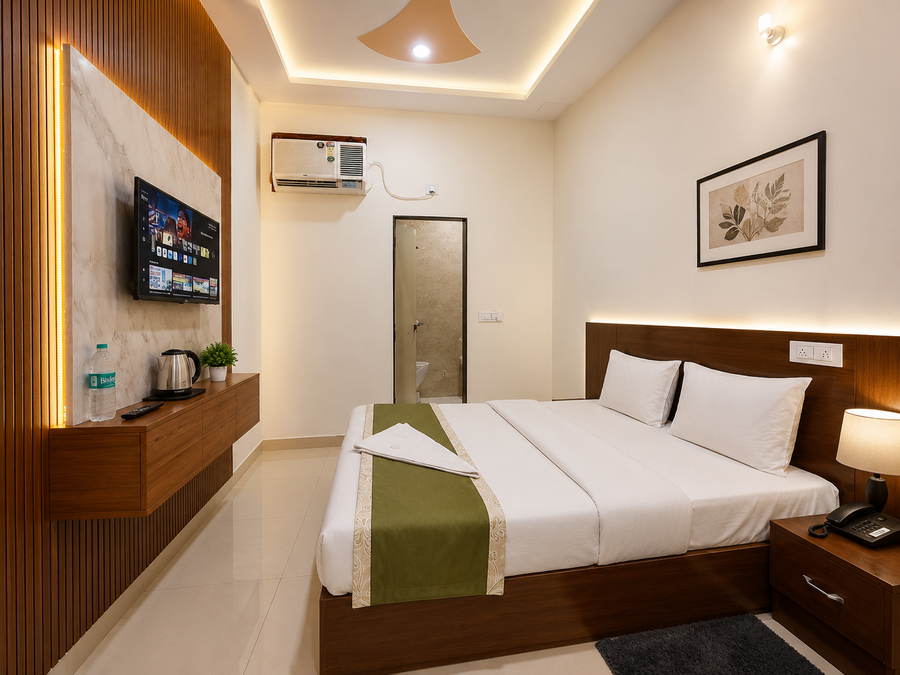 radhe shyam resort vrindavan by hrg