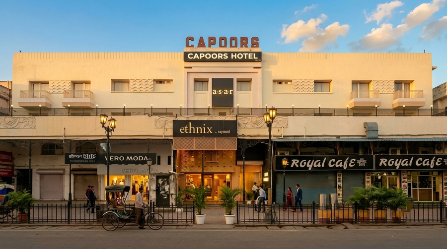 Asar Capoors Hotel Hazratganj By Orion Hotels,52, Sushanpura, Hazratganj, Lucknow, Uttar Pradesh 226001,4 star