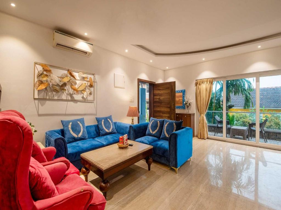 the infinity pool villa hotel by dancenter baga beach goa