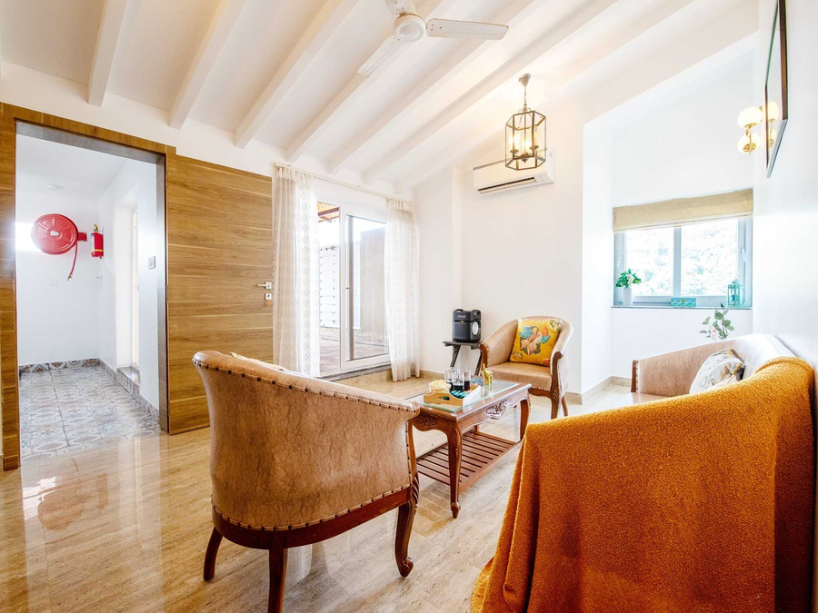 the infinity pool villa hotel by dancenter baga beach goa