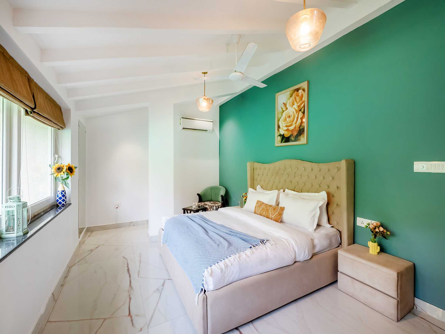 the infinity pool villa hotel by dancenter baga beach goa