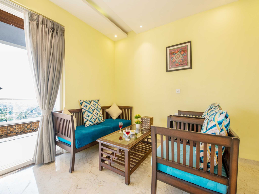 the infinity pool villa hotel by dancenter baga beach goa