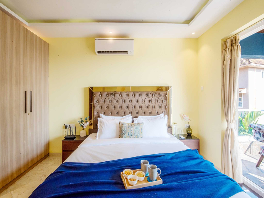 the infinity pool villa hotel by dancenter baga beach goa