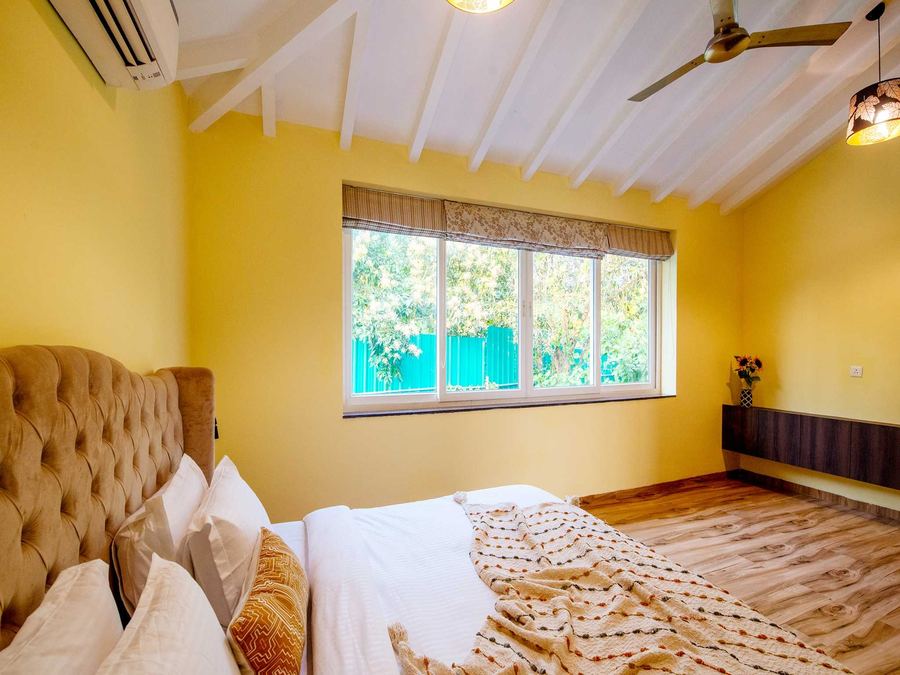 the infinity pool villa hotel by dancenter baga beach goa