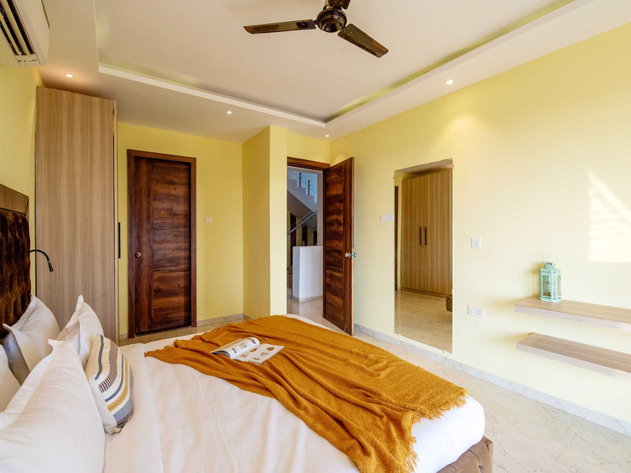 the infinity pool villa hotel by dancenter baga beach goa