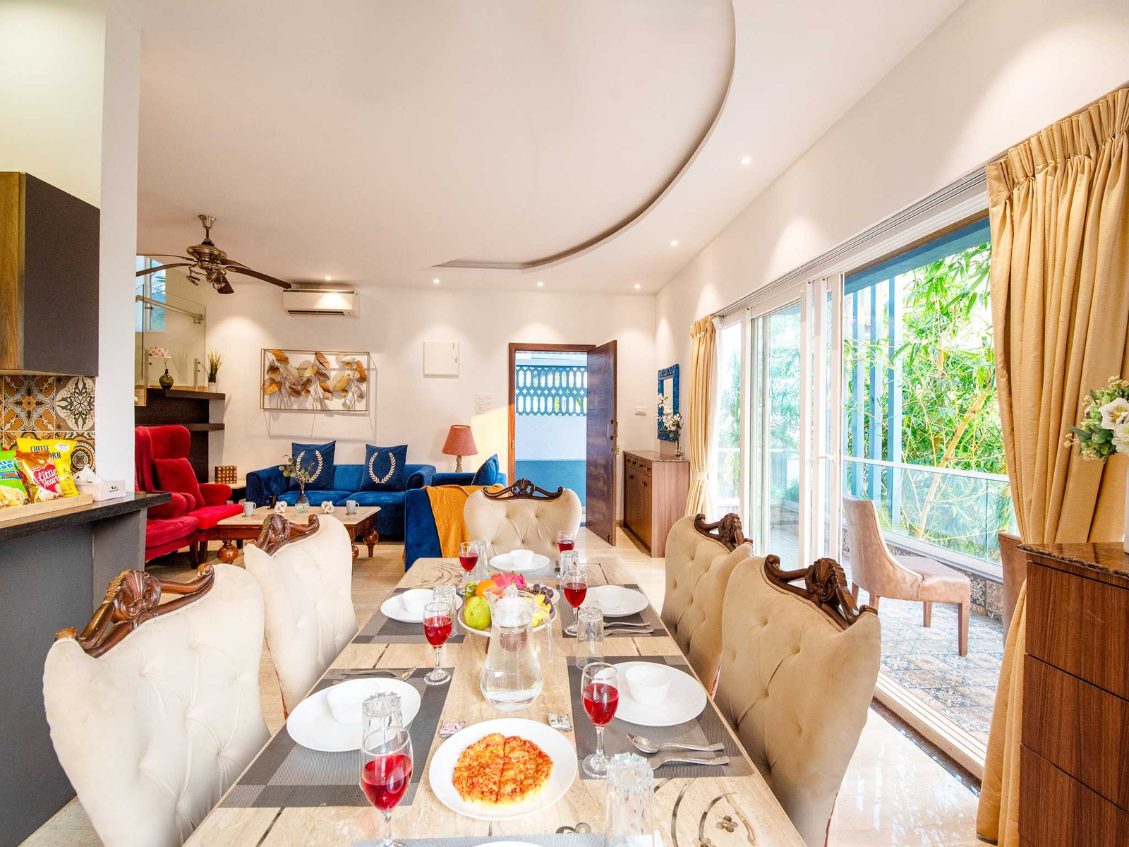 the infinity pool villa hotel by dancenter baga beach goa