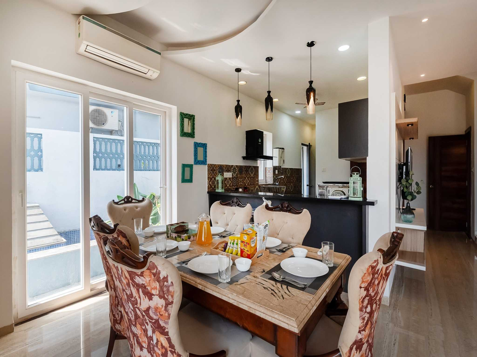 the infinity pool villa hotel by dancenter baga beach goa