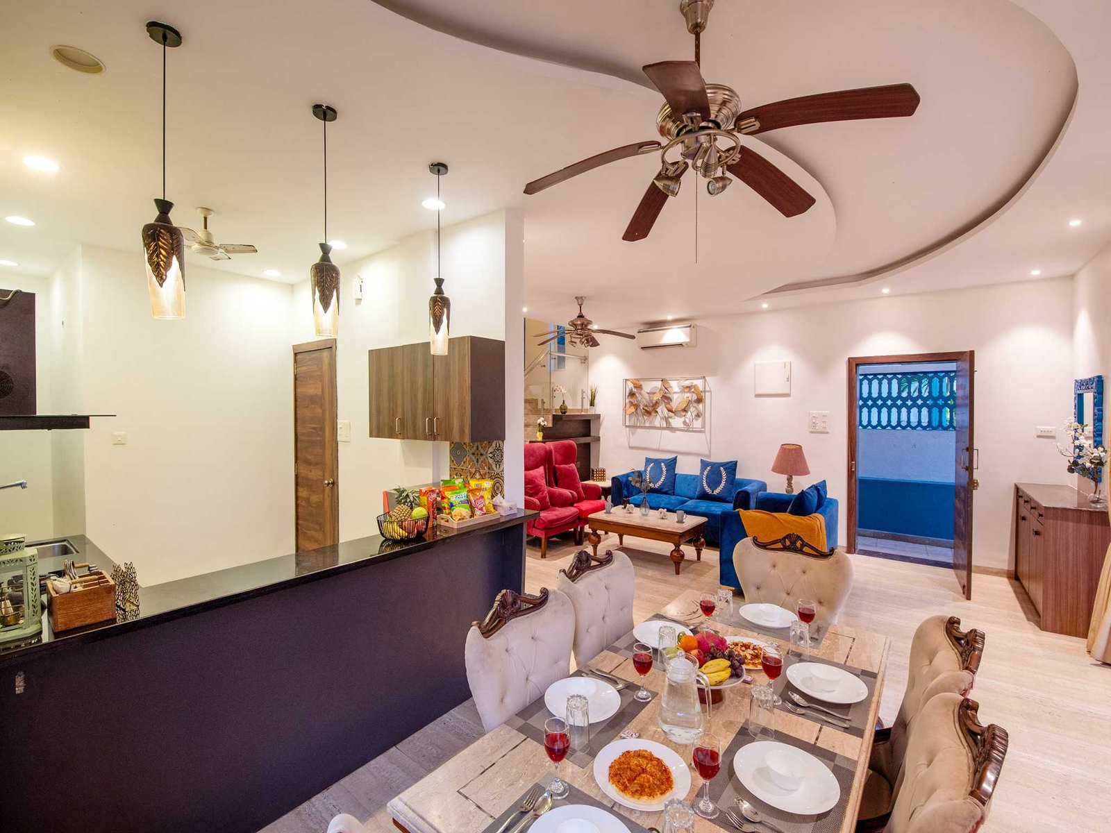 the infinity pool villa hotel by dancenter baga beach goa