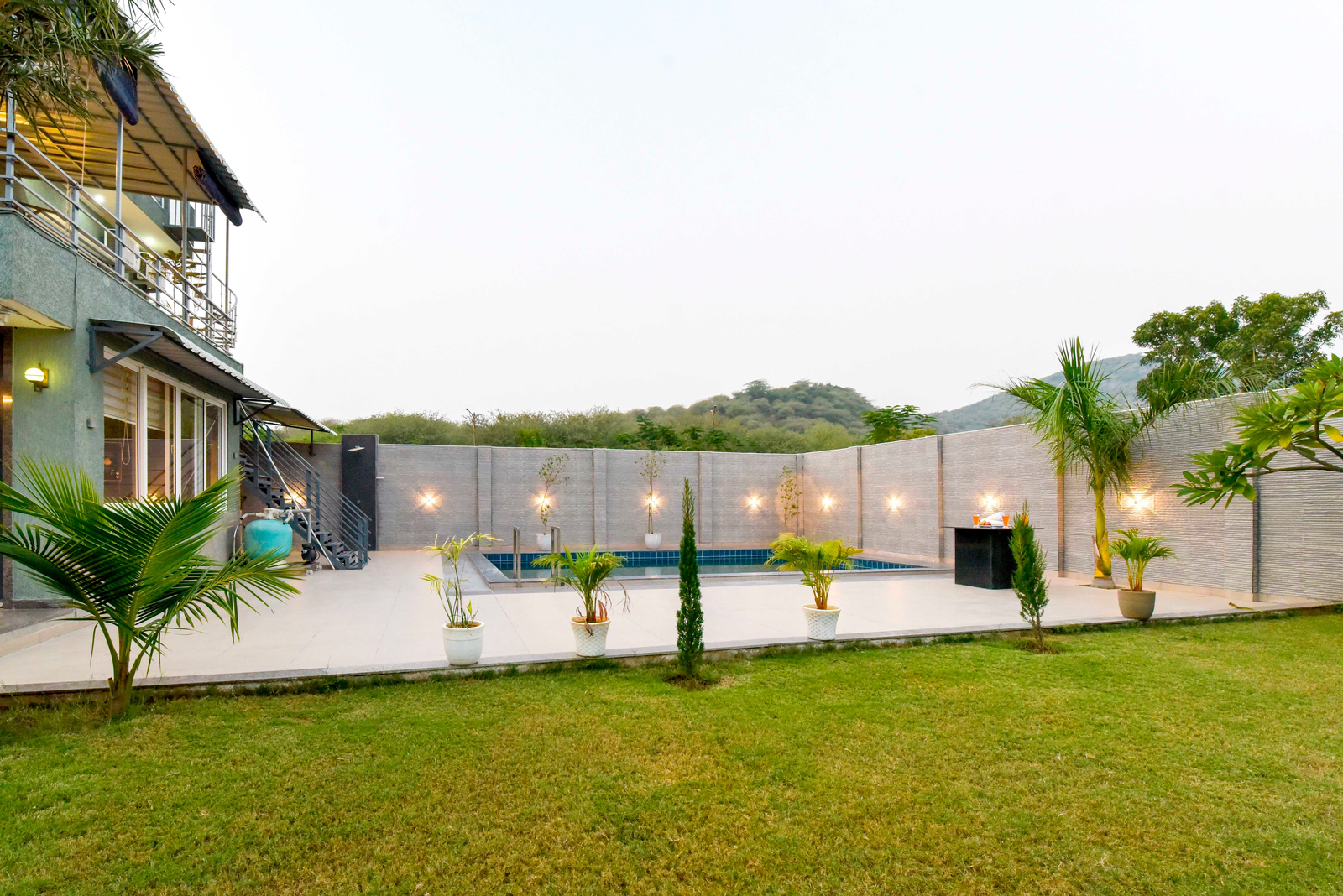 the hills stay villa by dancenter 3bhk pvt pool kishangarh