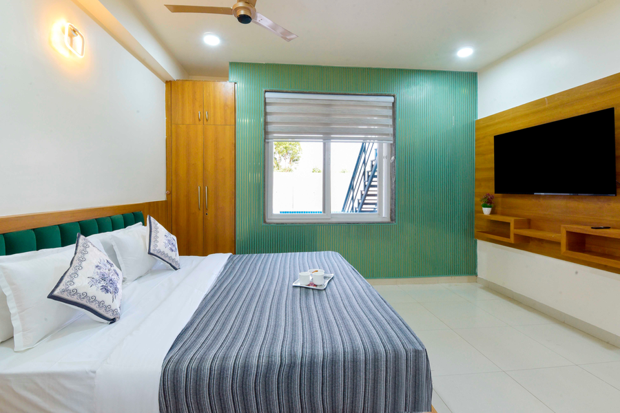 the hills stay villa by dancenter 3bhk pvt pool kishangarh