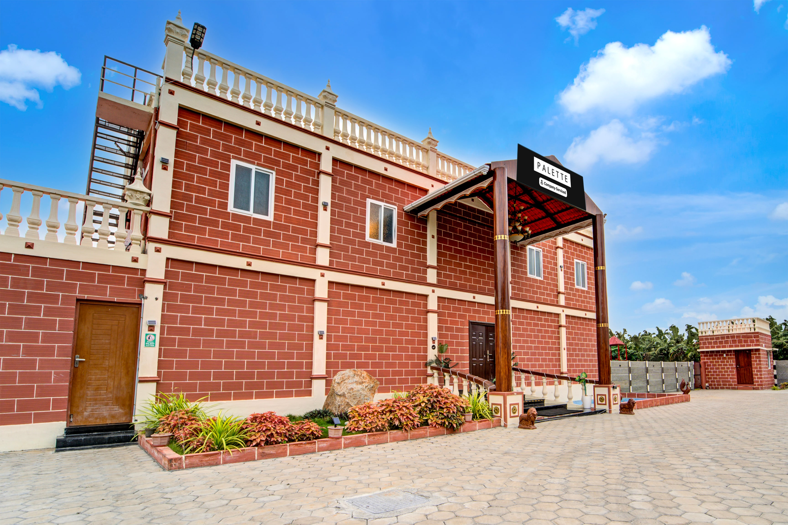 peace village by palette garden breakfast