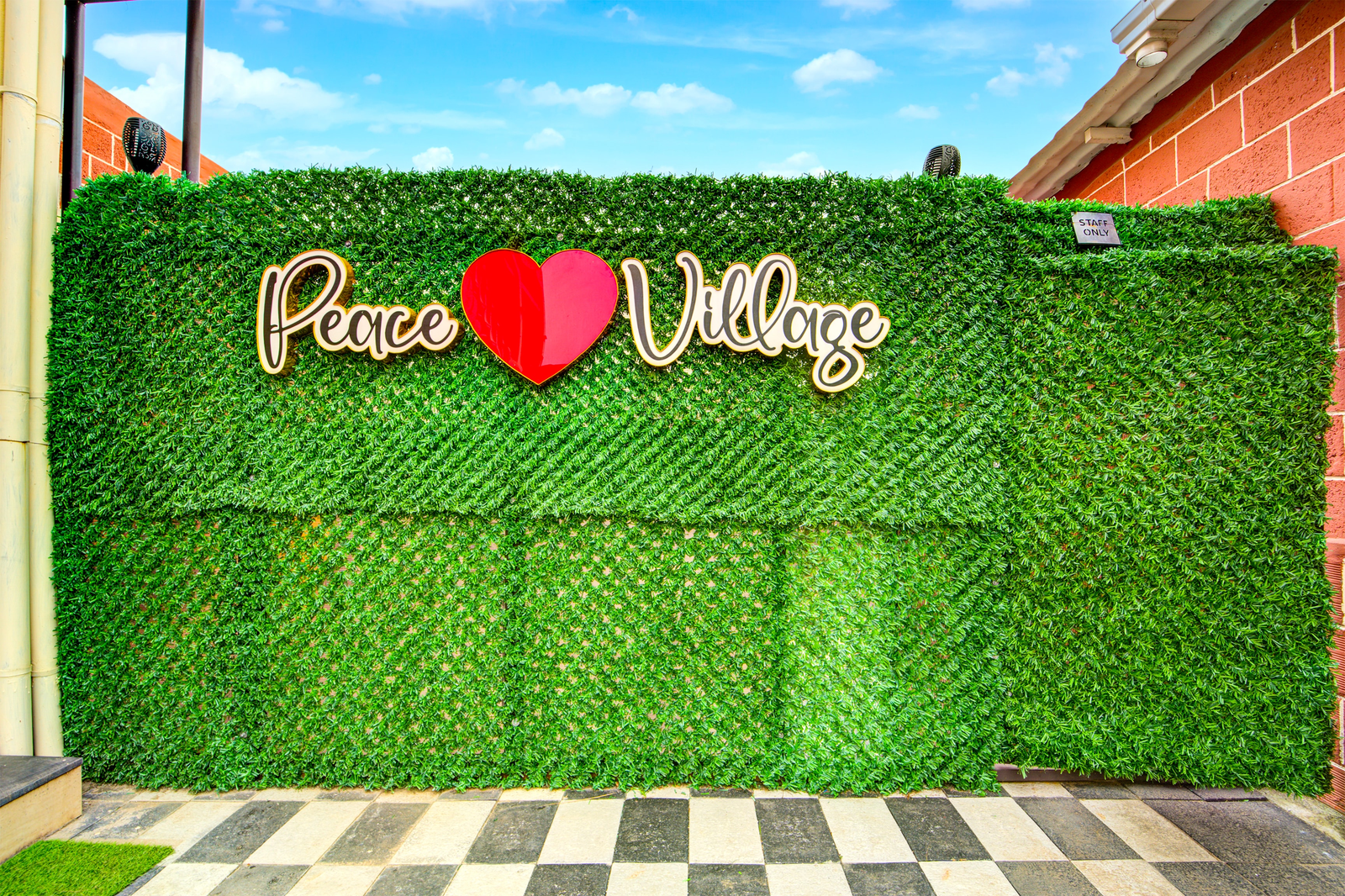 peace village by palette garden breakfast