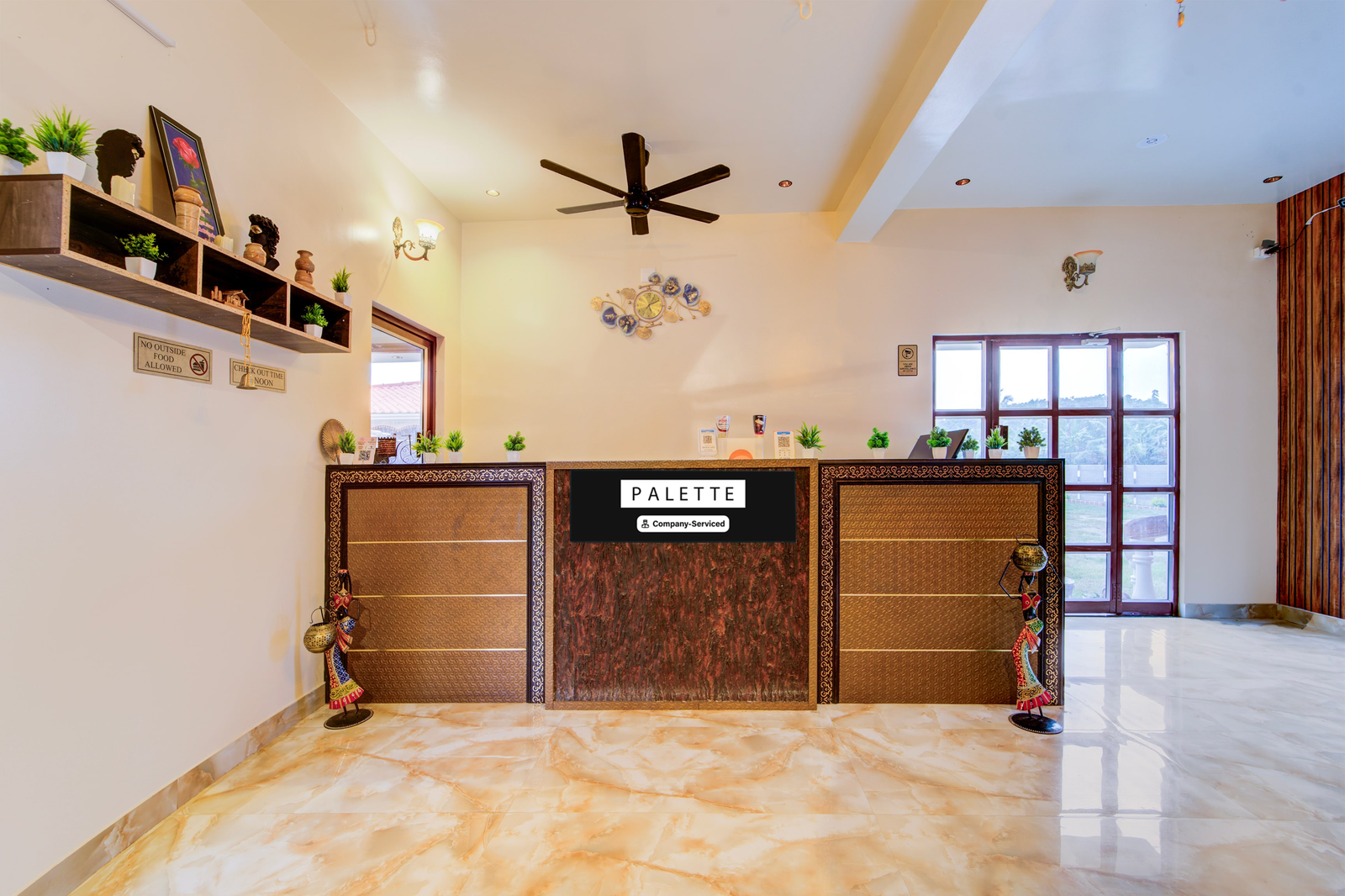 peace village by palette garden breakfast