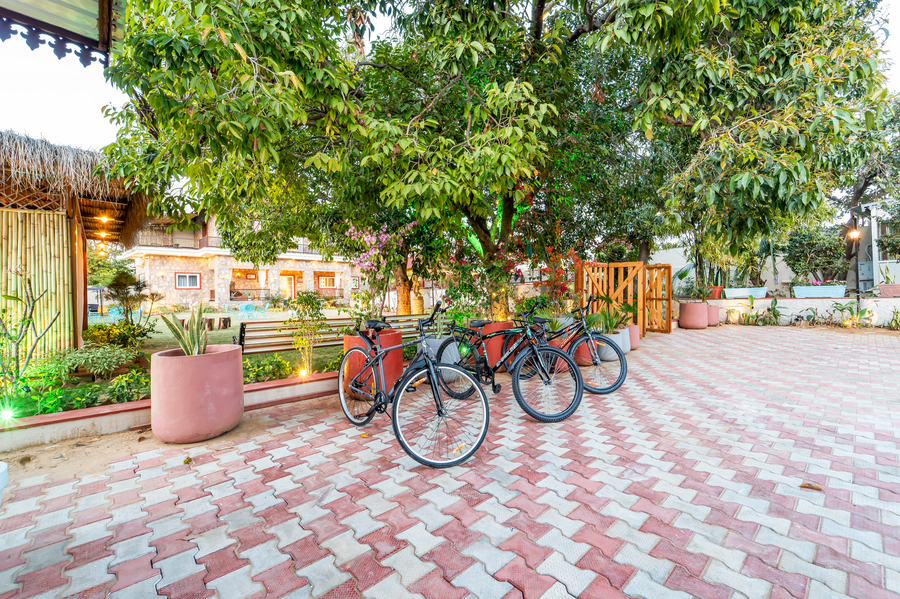geeta bagh luxury farm stay with private pool villa in pushkar