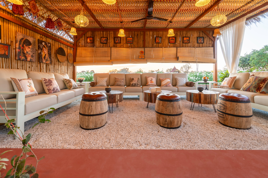 geeta bagh luxury farm stay with private pool villa in pushkar