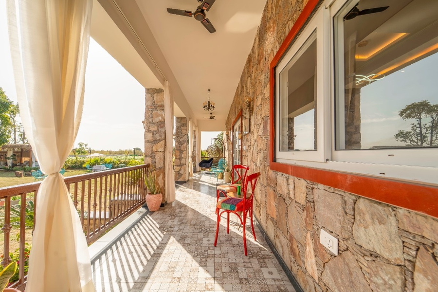 geeta bagh luxury farm stay with private pool villa in pushkar