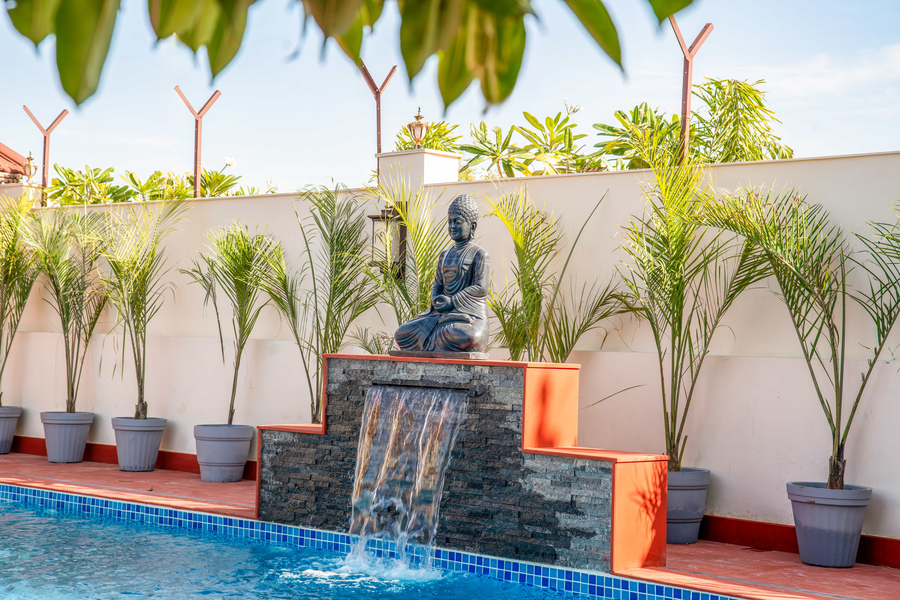 geeta bagh luxury farm stay with private pool villa in pushkar
