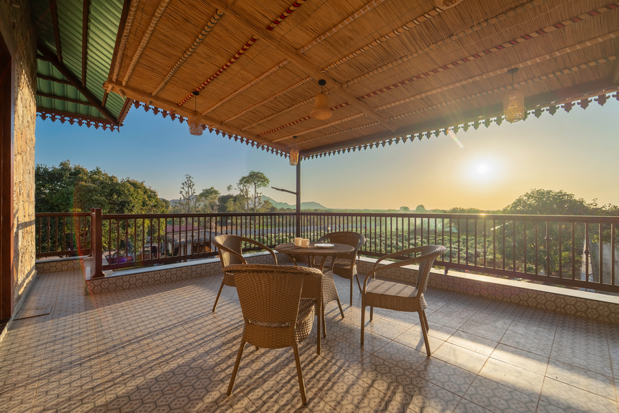 geeta bagh luxury farm stay with private pool villa in pushkar