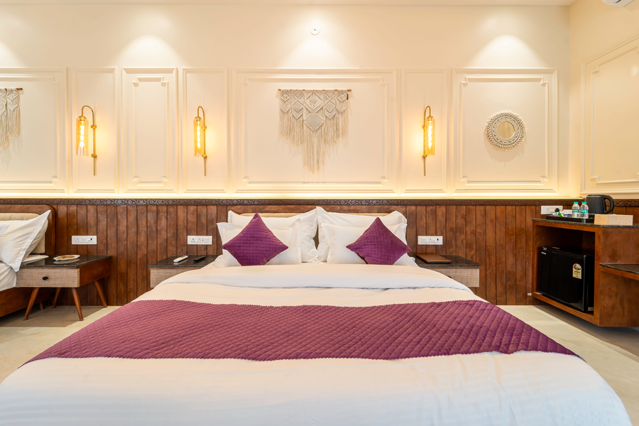 geeta bagh luxury farm stay with private pool villa in pushkar