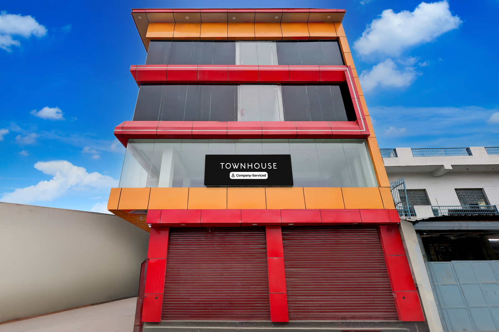 super townhouse jhilmil metro station formerly legacy residency